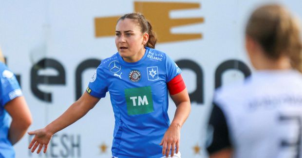 Andrea Mist Pálsdóttir er komin með 200 deildaleiki á ferlinum.