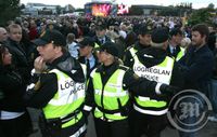 Menningarnótt 2007 - Lögreglan að störfum á Klambratúni