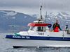 Rakel SH at Grundarfjörður this week. The couple, Ómar Marísson and Ingibjörg Steinþórsdóttir with the fishing gear and lots of fine cod.