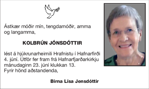 Kolbrún Jónsdóttir