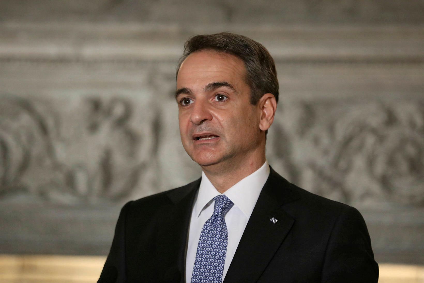 Kyriakos Mitsotakis, forsætisráðherra Grikklands.