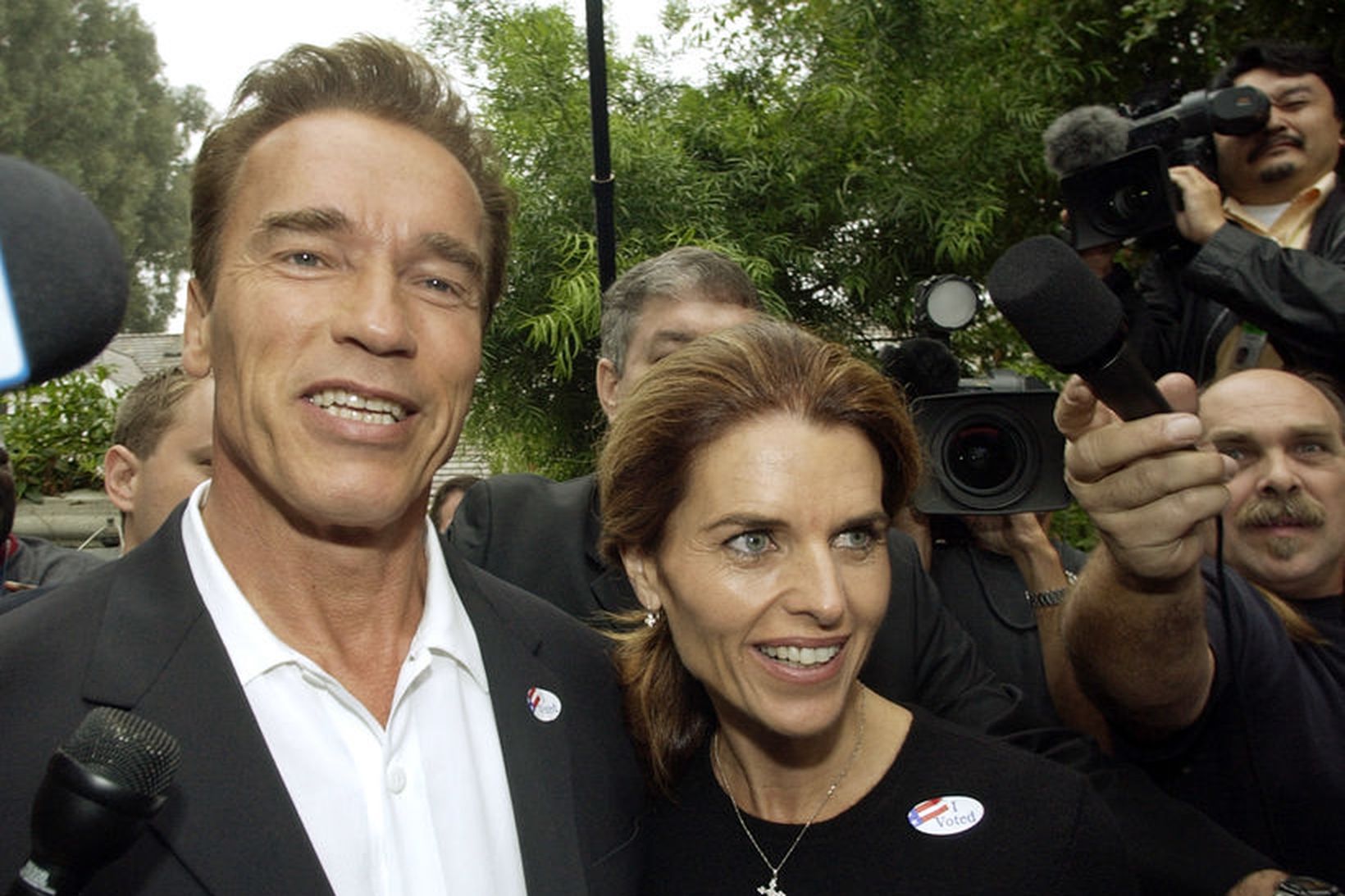 Arnold Schwarzenegger og Maria Shriver voru gift lengi.