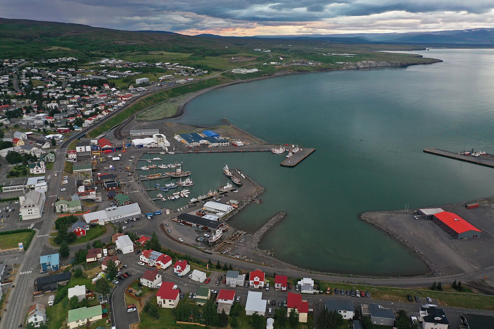 Húsavík stendur á einu virkasta jarðskjálftabelti landsins.