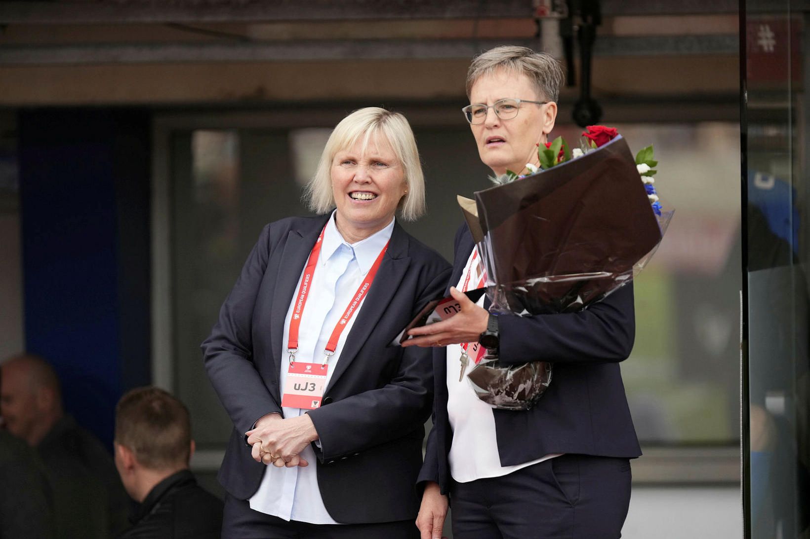 Vanda Sigurgeirsdóttir hætti sem formaður KSÍ á laugardaginn og Klara …