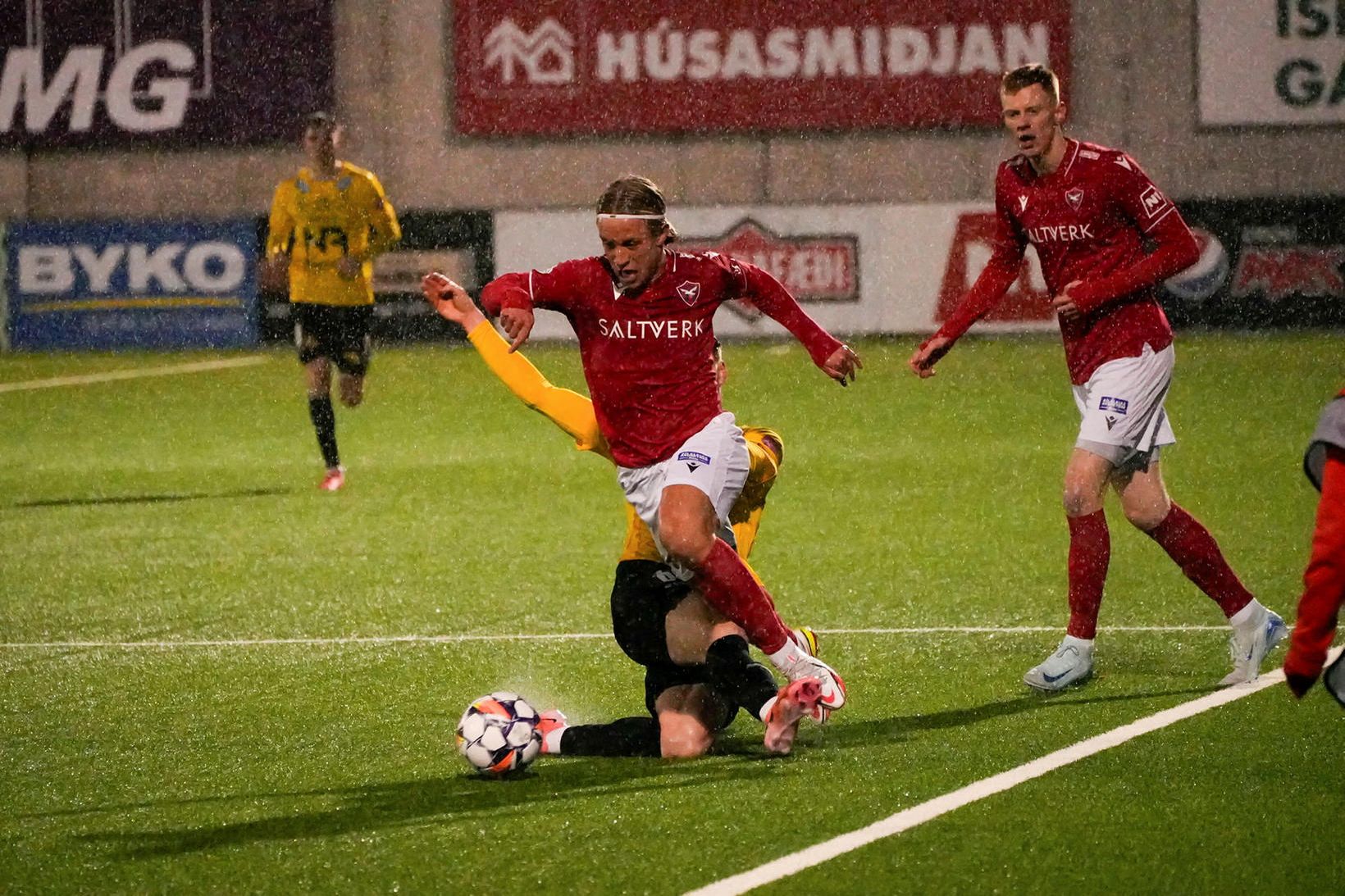 Orri Hrafn Kjartansson í leik með Val.