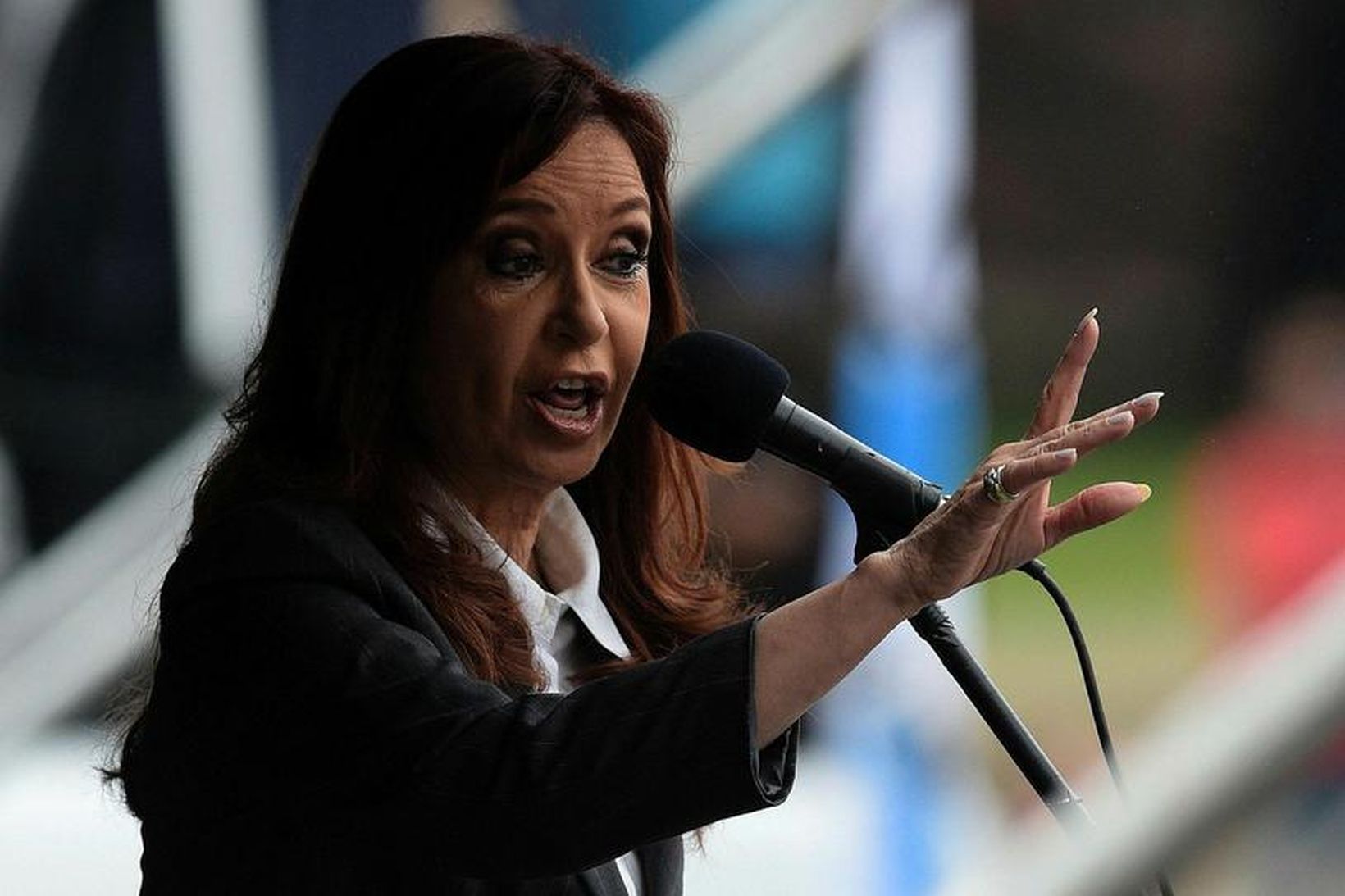 Cristina Fernández de Kirchner, fyrrverandi forseti Argentínu, er sökuð um …