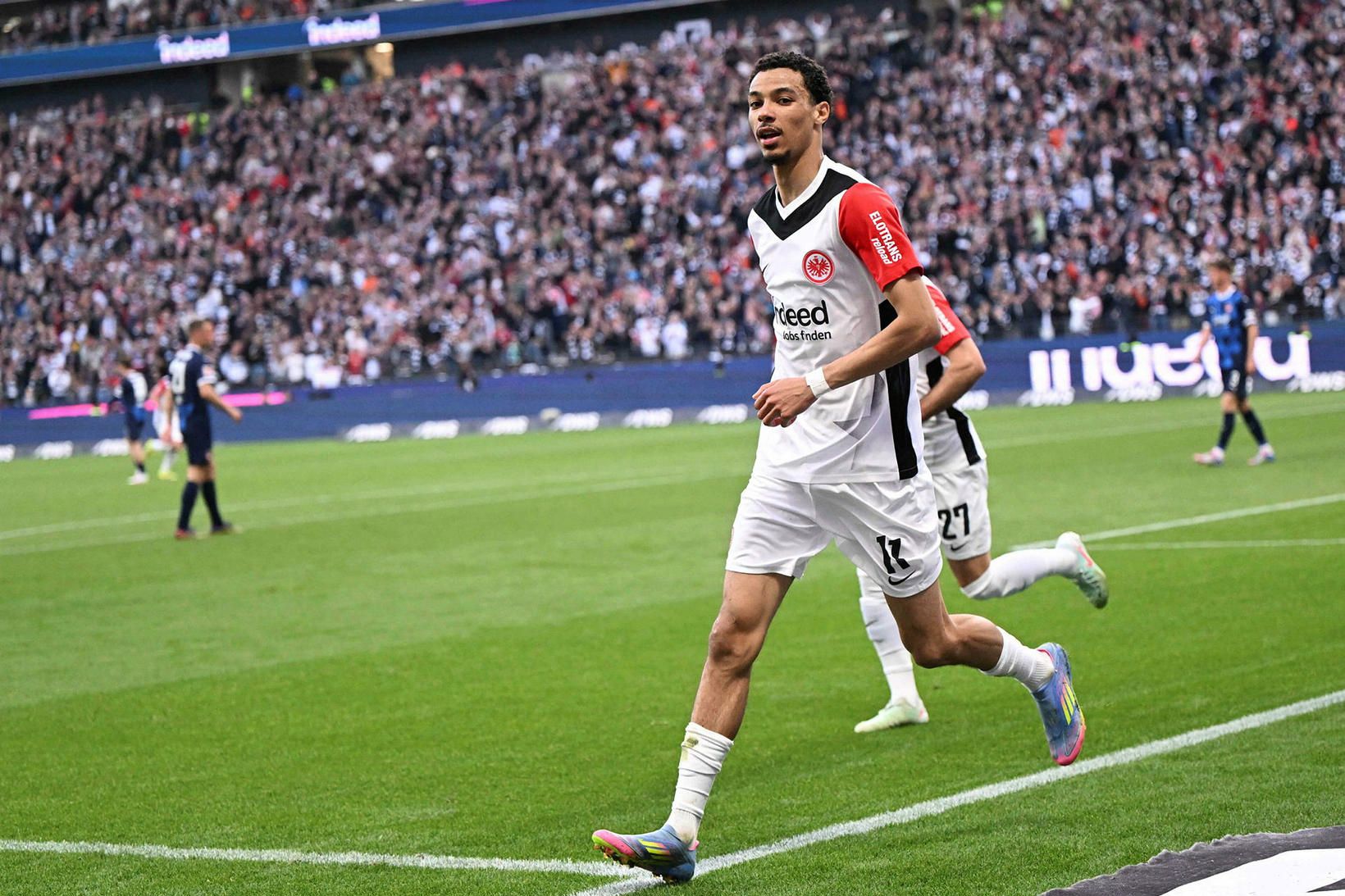 Hugo Ekitiké í leik með Eintracht Frankfurt.