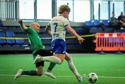 Óðinn Bjarkason skoraði sigurmark ÍR í kvöld.