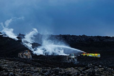 Orð ársins er hraunkæling.