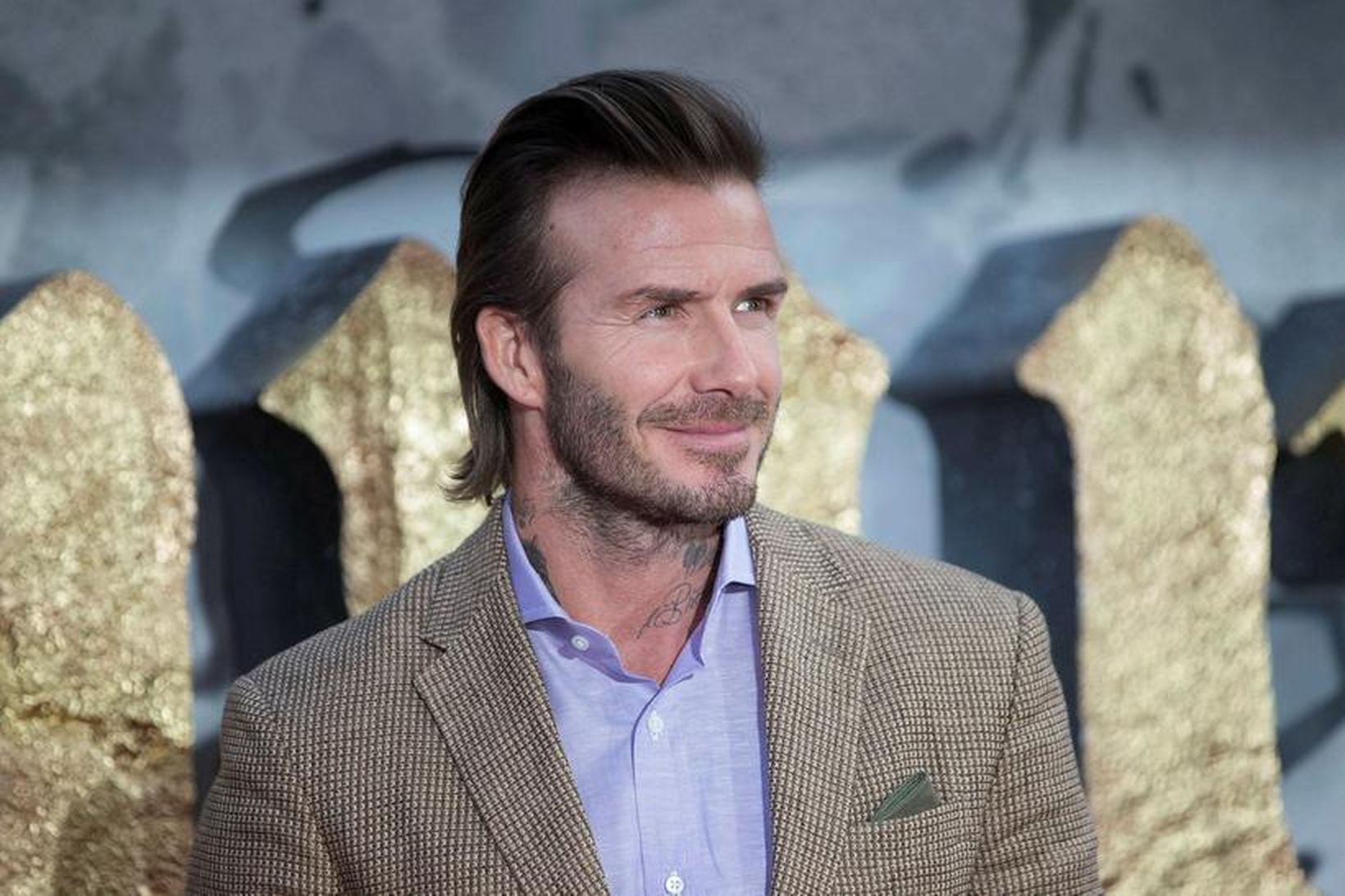 David Beckham segist vera með fullt af hrukkum.