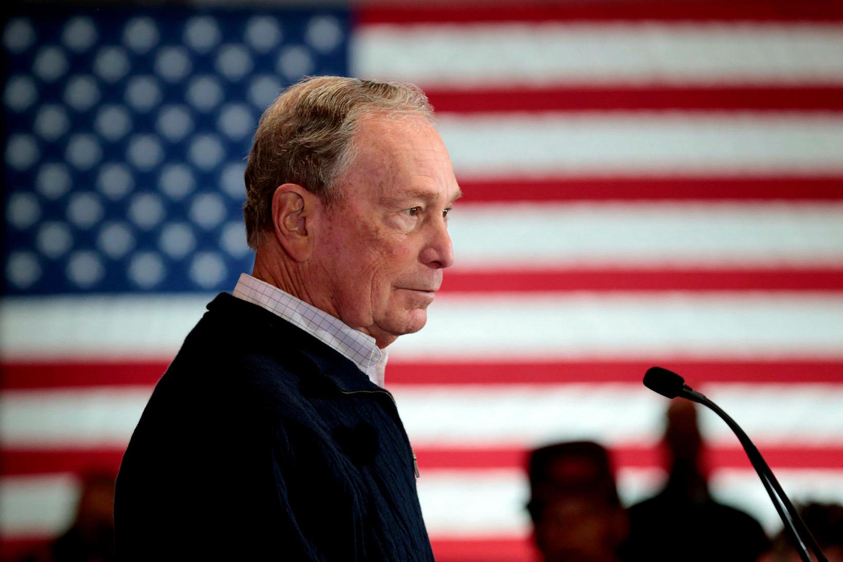Michael Bloomberg forsetaframbjóðandi er viðskiptajöfur og fyrrverandi borgarstjóri New York …