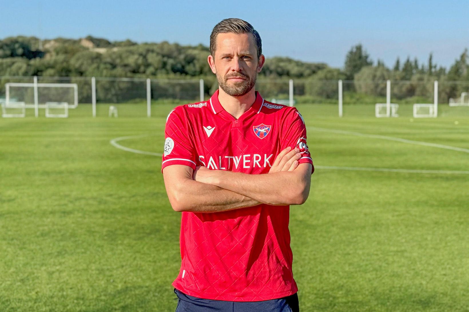 Gylfi Þór Sigurðsson í treyju Vals.