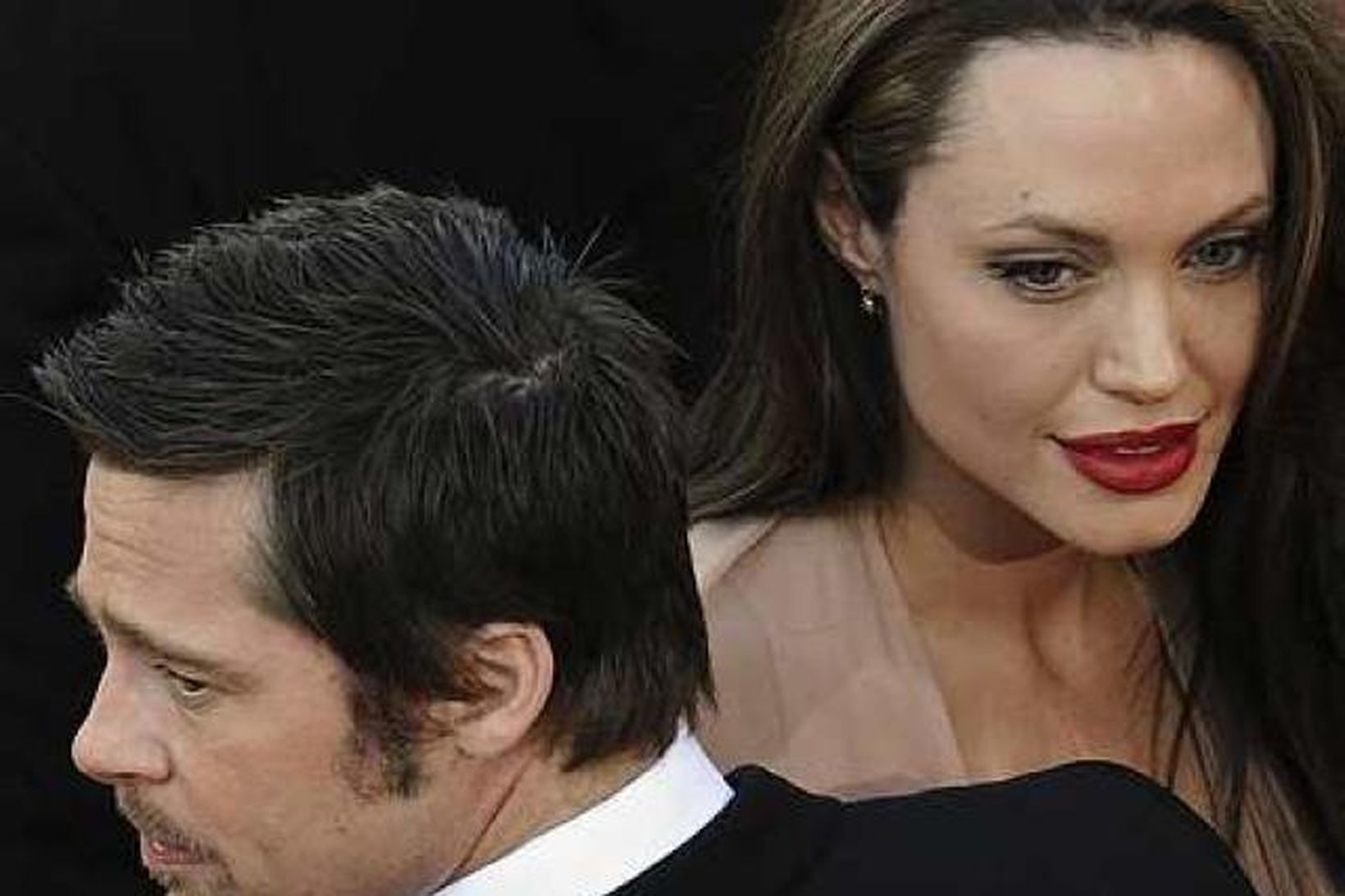 Brad Pitt og Angelina Jolie á Cannes-kvikmyndahátíðinni.