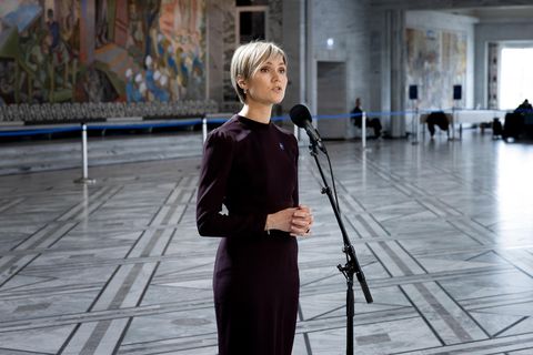 Kristrún Frostadóttir sótti leiðtogafund Sameiginlegu viðbragðssveitarinnar í Ósló.