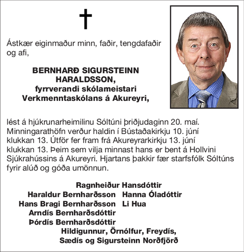 Bernharð Sigursteinn Haraldsson,