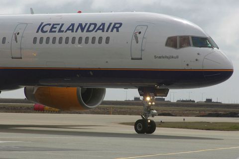 One of Icelandair's Boeing 757 aircraft.