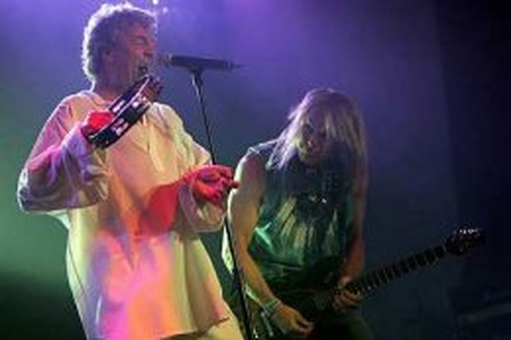 Frá tónleikum Deep Purple á Íslandi árið 2004.