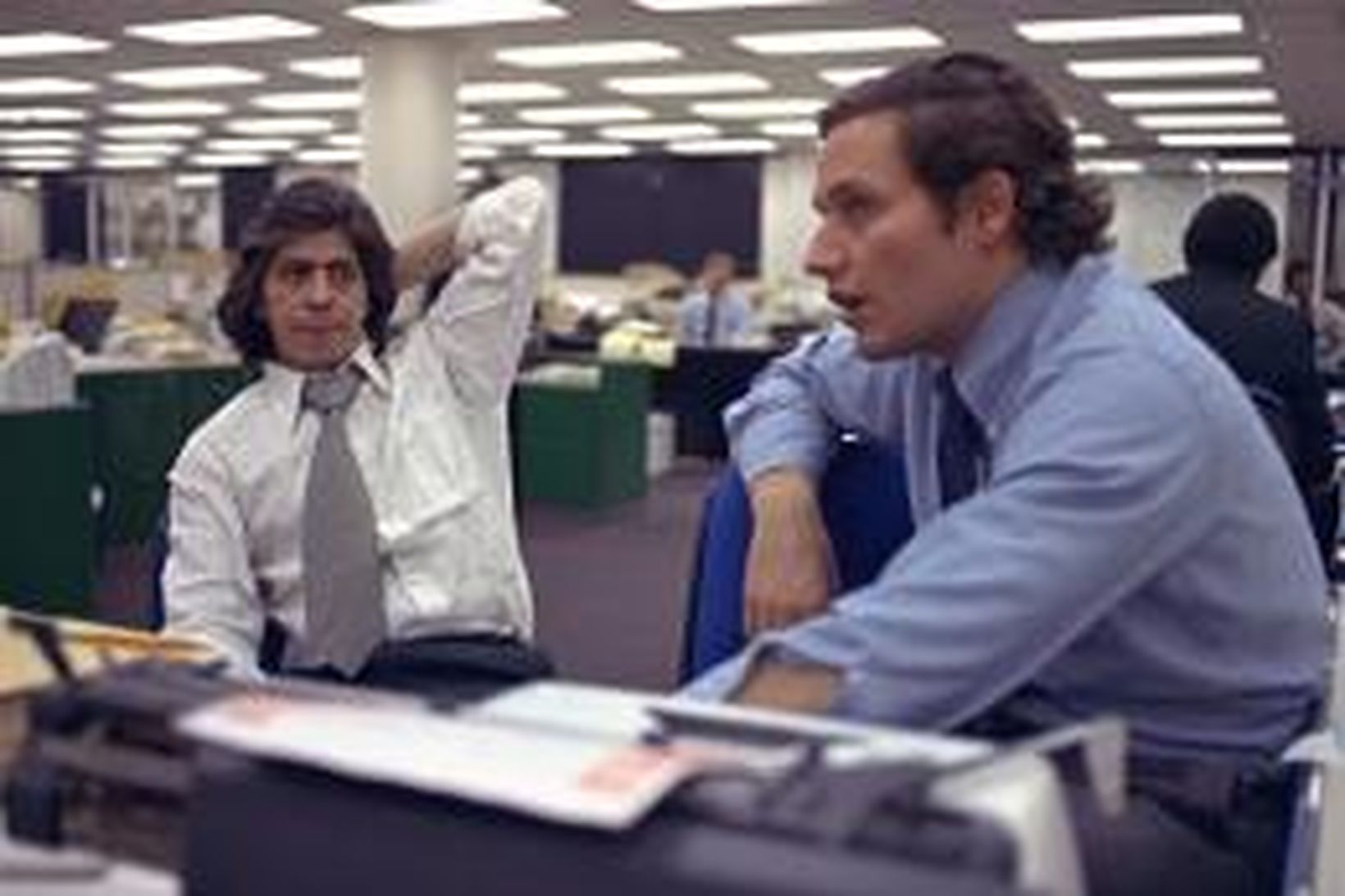 Woodward og Bernstein, blaðamenn Washington Post.