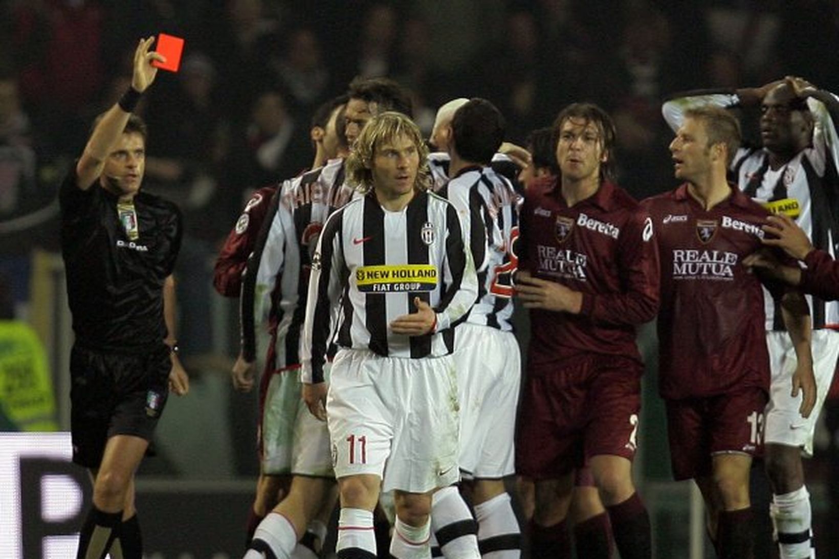 Pavel Nedved fær reisupassann gegn Torínó í kvöld.