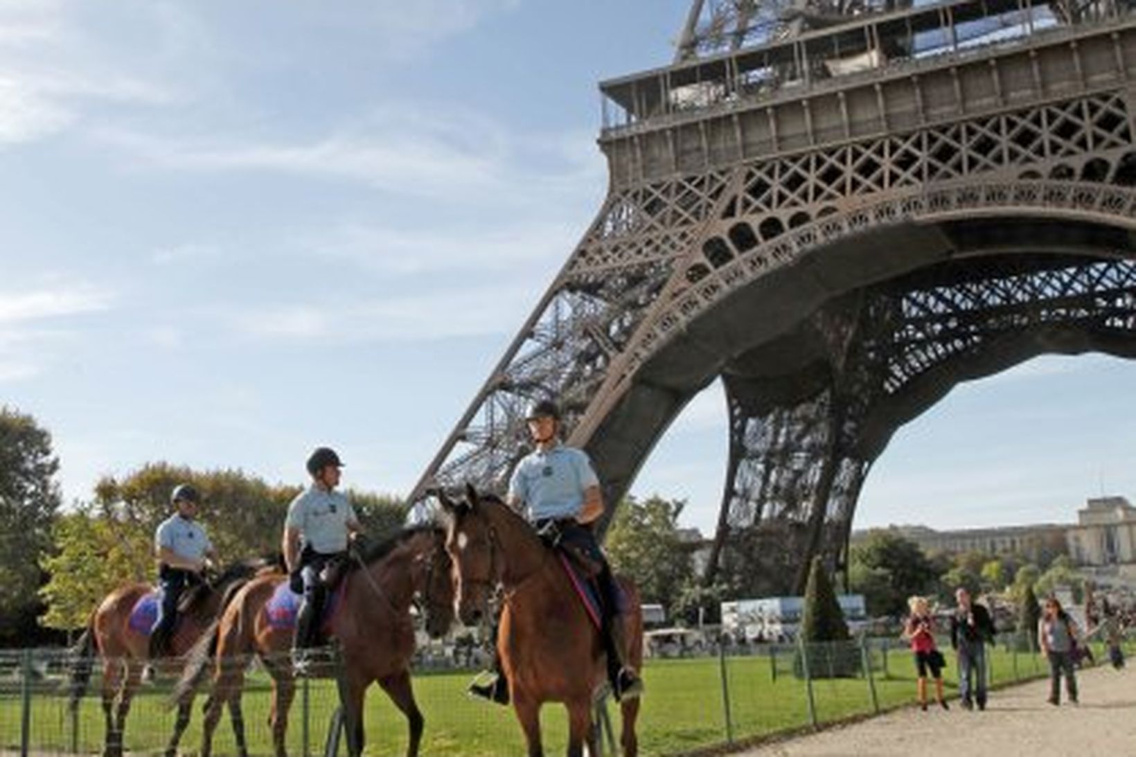 Eiffel turninn er eitt helsta tákn Parísarborgar