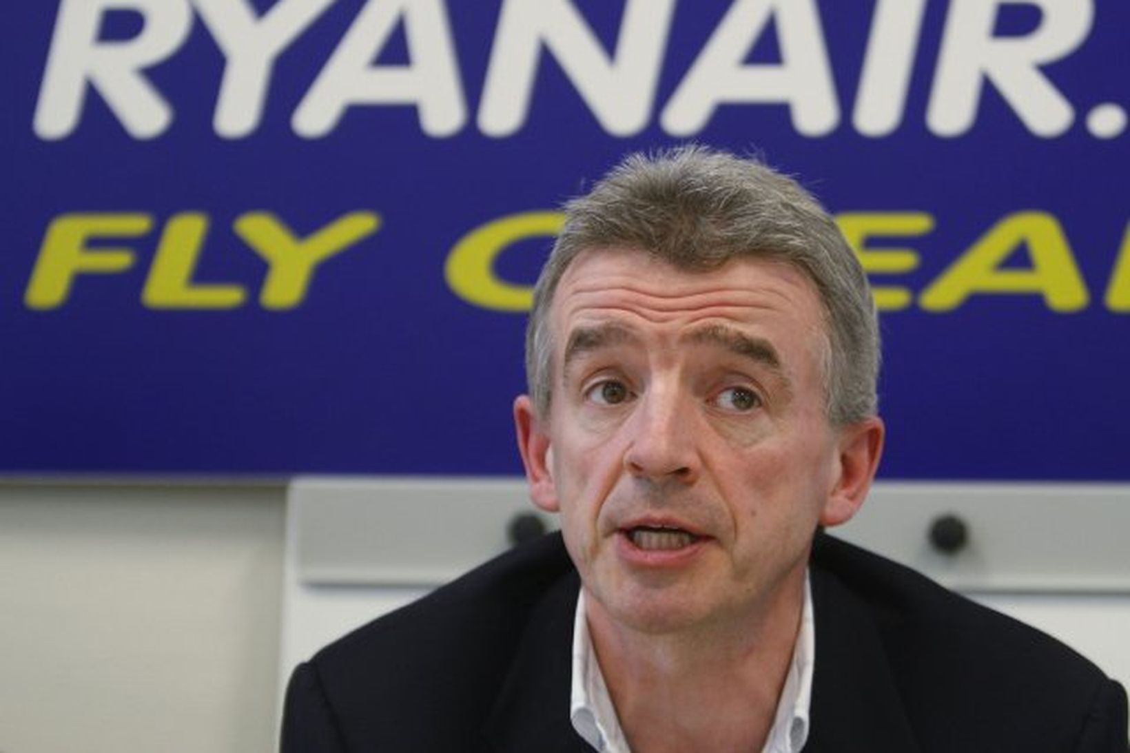 Michael O'Leary, forstjóri írska lággjaldaflugfélagsins Ryanair.