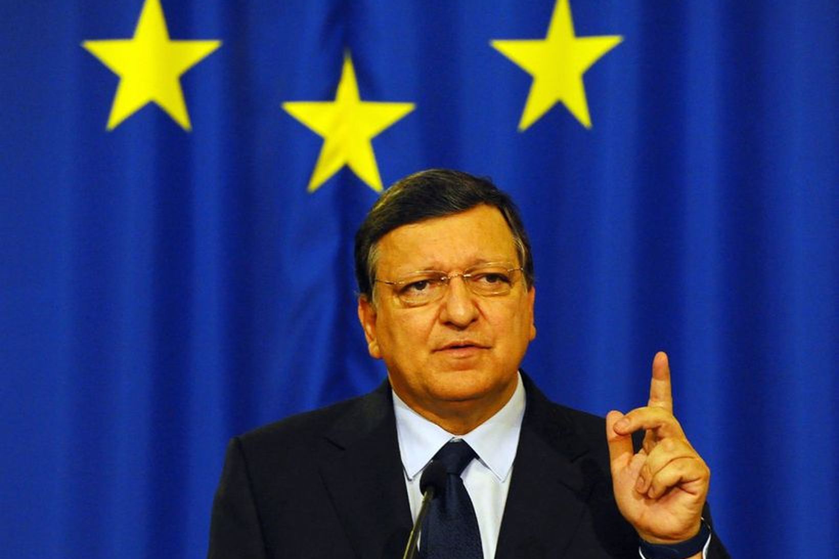 José Manuel Barroso, forseti framkvæmdastjórnar ESB.