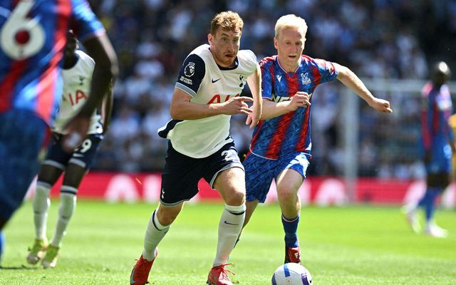 Dejan Kulusevski í leiknum gegn Crystal Palace um síðustu helgi.