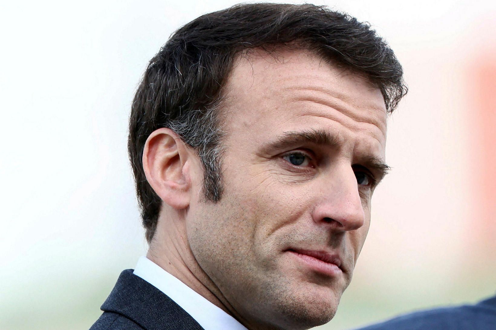 Emmanuel Macron Frakklandsforseti.