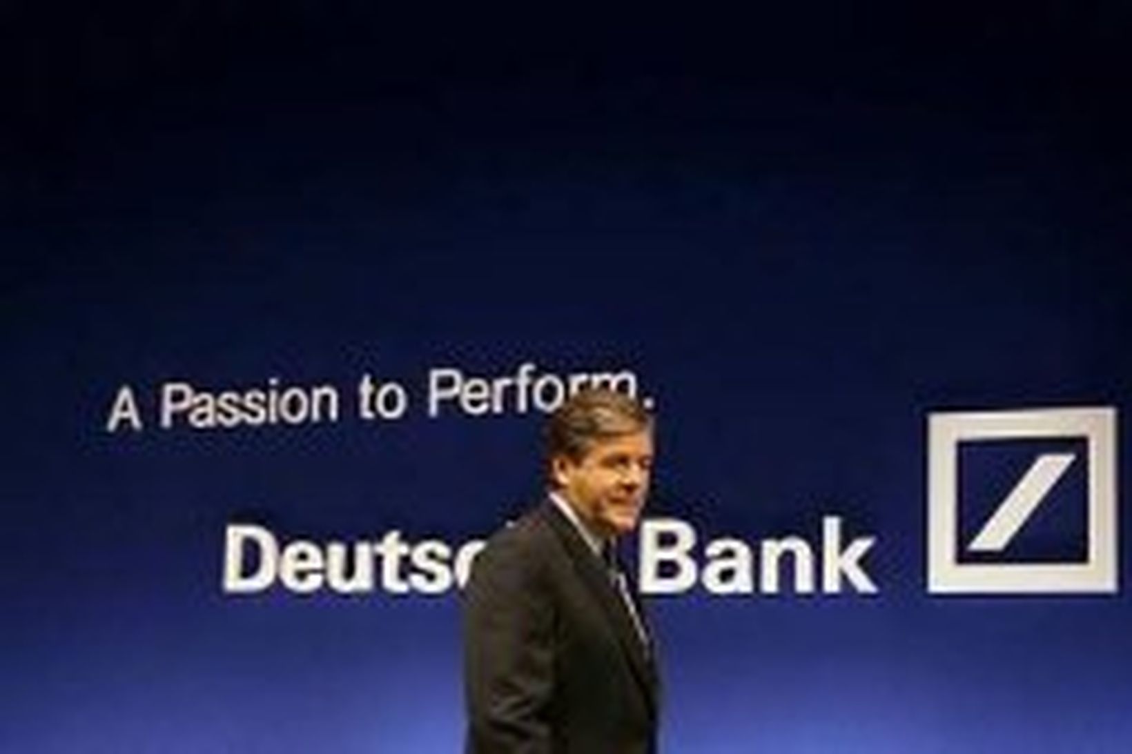 Josef Ackermann, forstjóri Deutsche Bank.