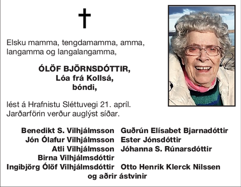 Ólöf Björnsdóttir,