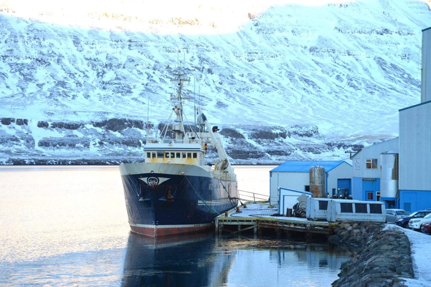 Gullver NS á Seyðisfirði.