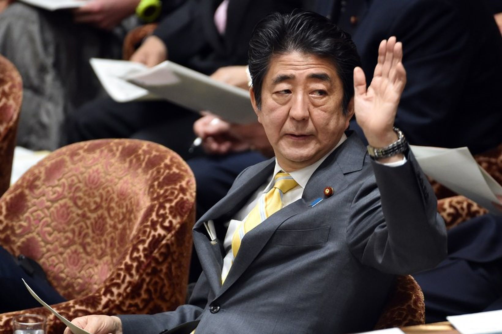 Shinzo Abe, forsætisráðherra Japans, hefur hert refsiaðgerðir landsins gegn N-Kóreu.