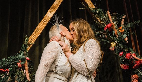 Héldu glimmerbrúðkaup aldarinnar
