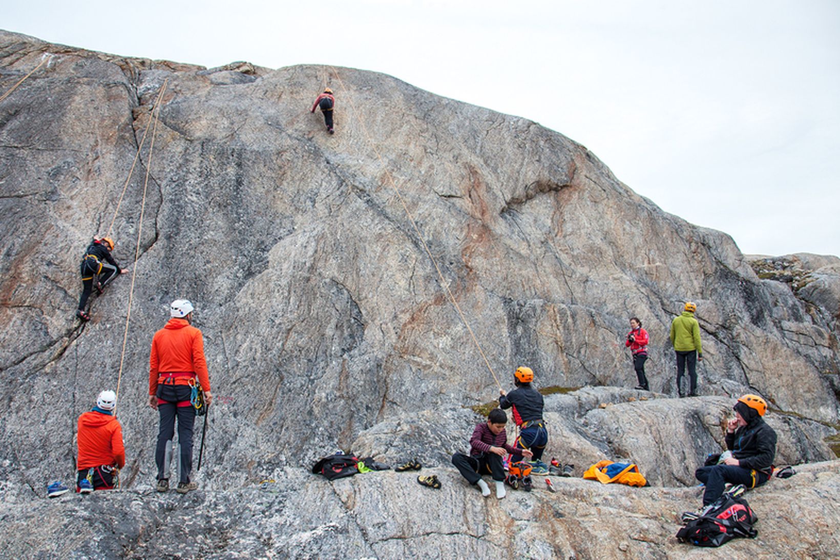 Verkefnið East Greenland Rock Climbing Project (EGRP) snýr að því …