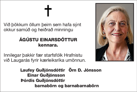 Ágústu Einarsdóttur