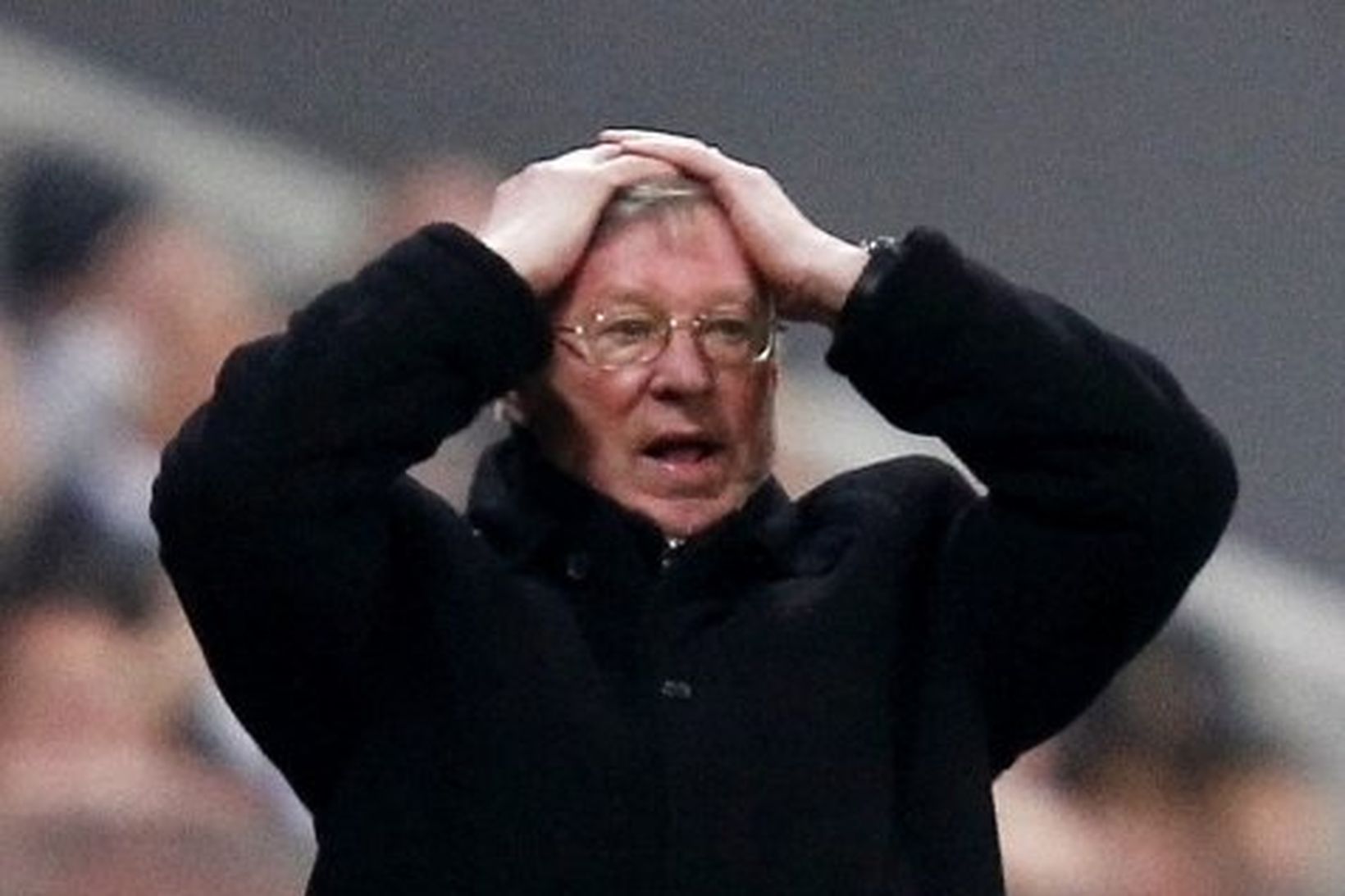 Sir Alex Ferguson mun örugglega grípa um höfuðið í grannaslagnum …