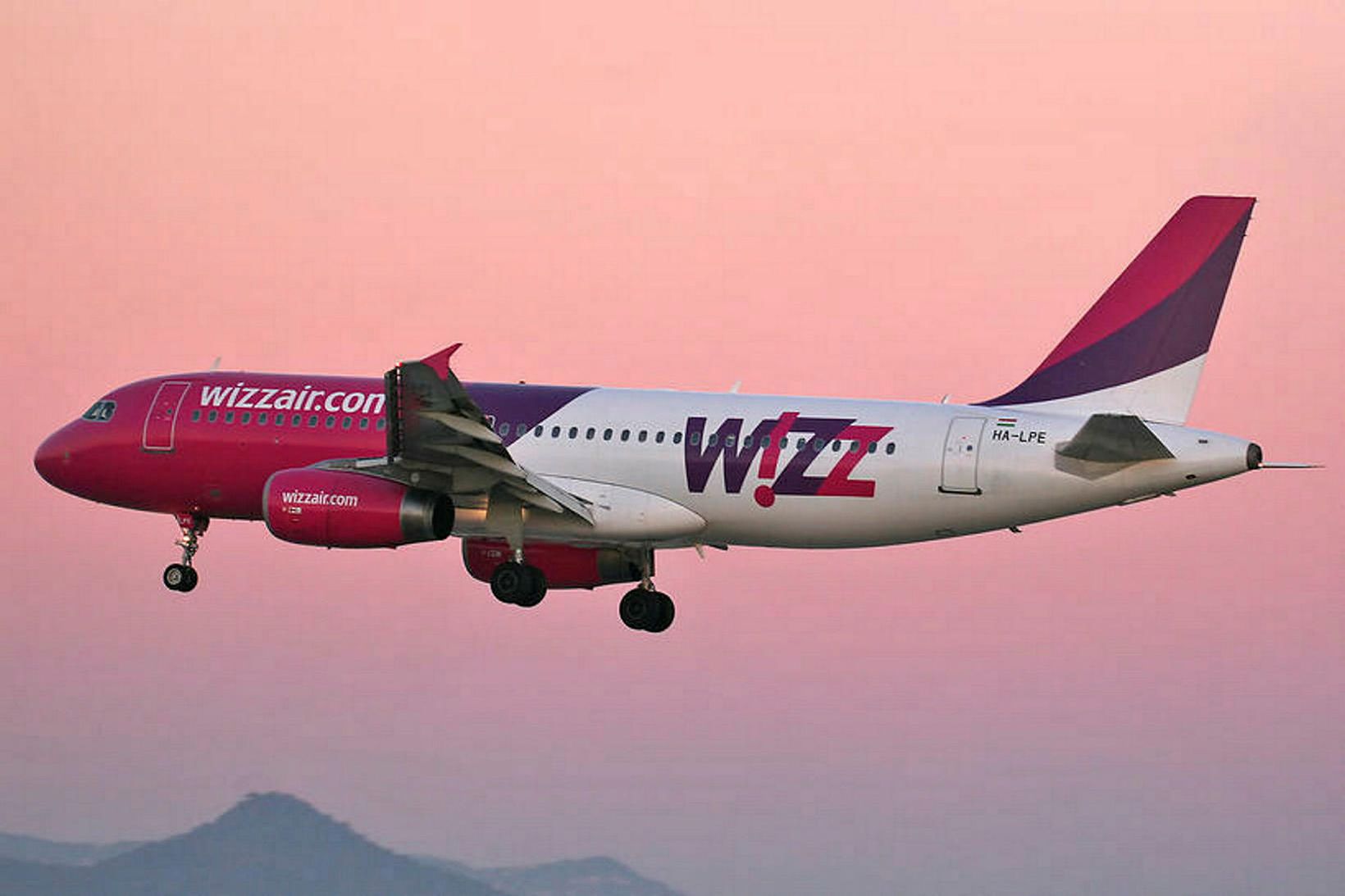 Vél úr flota Wizz Air flugfélagsins.