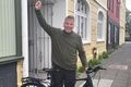 Hjól Einari Erni Thorlacius hefur lengi þótt gaman að hjóla og hann hvetur alla sem sjá sér fært að styrkja Parkinsonsamtökin á ferð sinni.