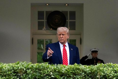Donald Trump Bandaríkjaforseti.