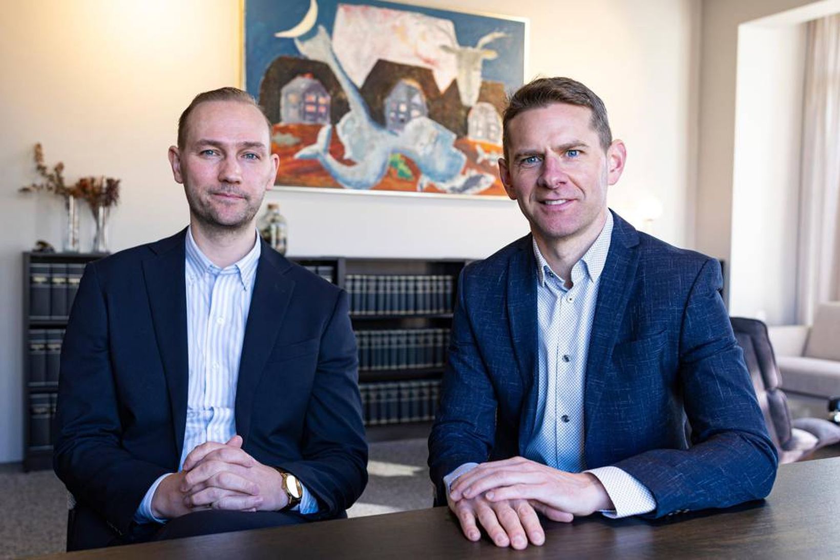 Halldór Þ. Þorsteinsson og Helgi Frímannsson segja nýju vísitöluna endurspegla …