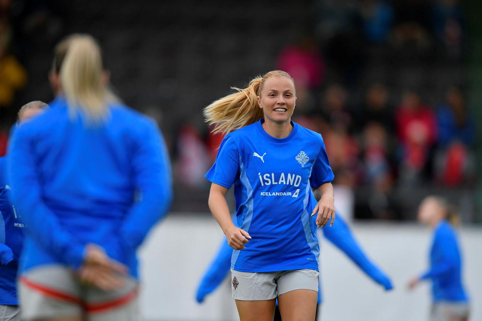 Glódís Perla Viggósdóttir kemur inn í landsliðið á ný.