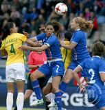 Ísland - Brasilía fótbolti kvenna