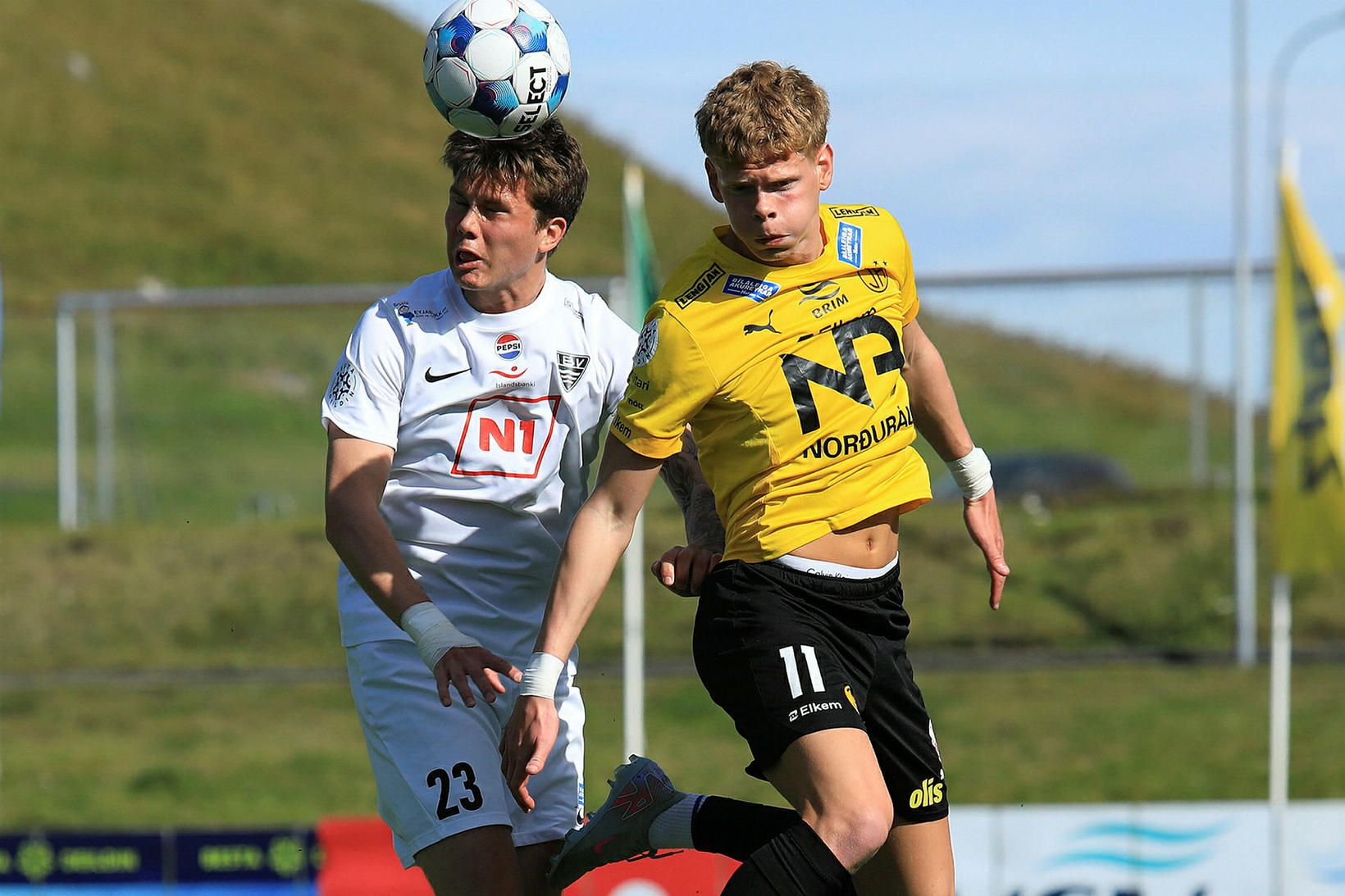 ÍBV - ÍA, staðan er 1:0