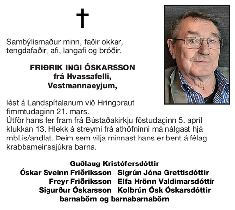 Friðrik Ingi Óskarsson