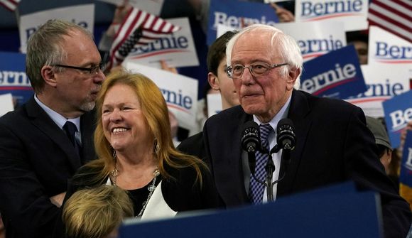 Bernie Sanders lýstur sigurvegari
