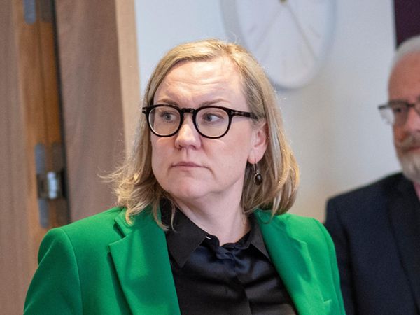 Minister of Justice, Þorbjörg Sigríður Gunnlaugsdóttir.