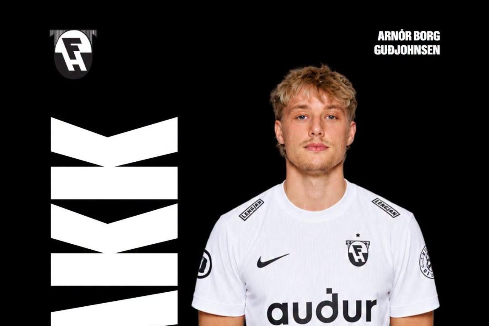 Arnór Borg kveður FH