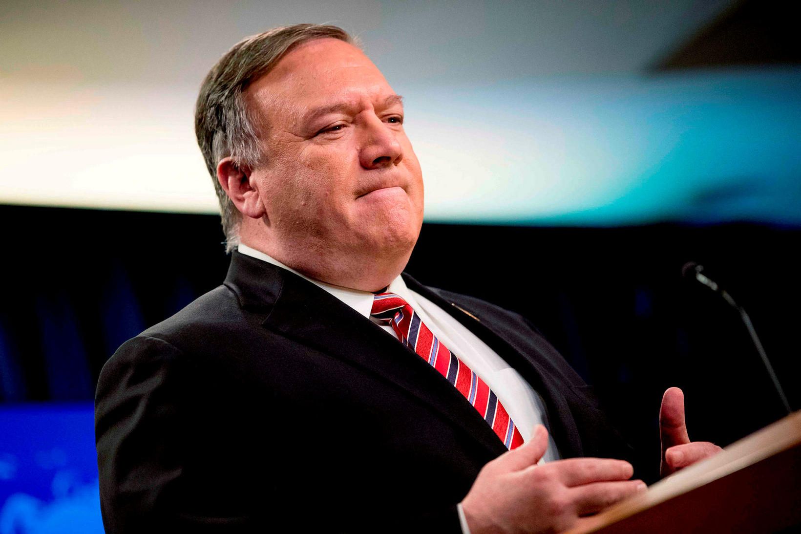 Mike Pompeo, utanríkisráðherra Bandaríkjanna.