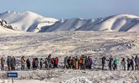 Þingvellir í vetrarbúningi