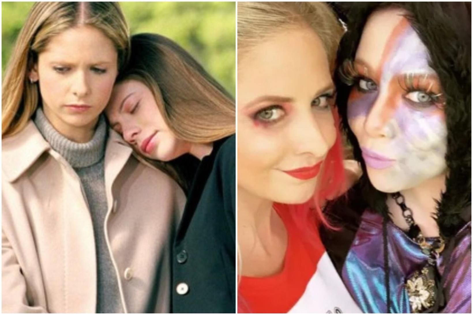 Sarah Michelle Geller og Michelle Trachtenberg voru miklar vinkonur.